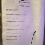 Pizzeria All'antico Frantoio Carte