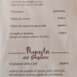 Agriturismo La Barchessa Bar Ristorante Speisekarte