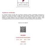 La Vignetta 1910 Antica Osteria Nuova Gestione Speisekarte