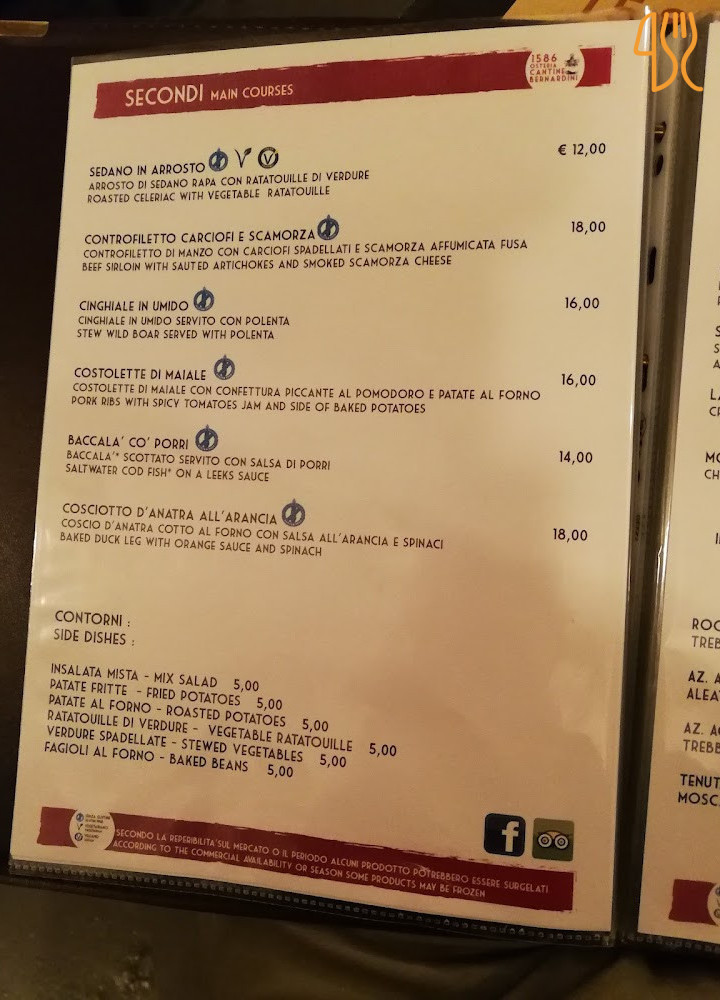 Cantine Bernardini Lucca Carta