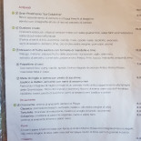 La Colubrina Cardápio