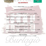 Trattoria Burlagiò Carte