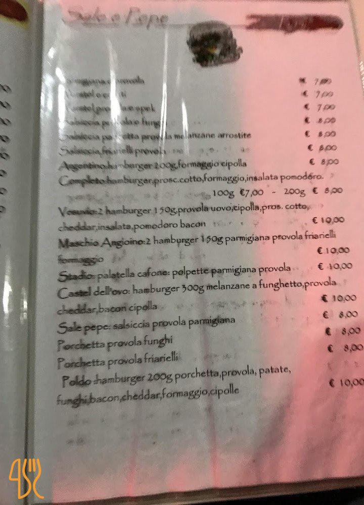 Sale E Pepe Napoli Carte
