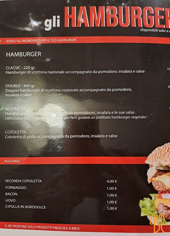 Liutprando Cardápio