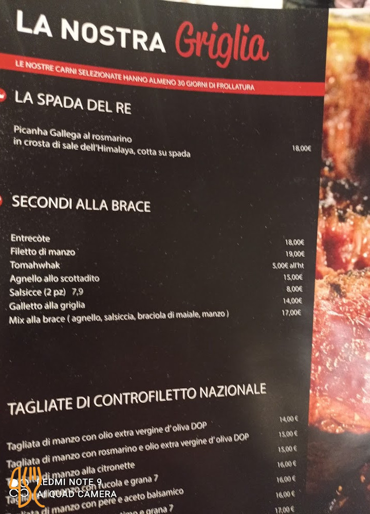 Liutprando Speisekarte