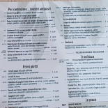 Pizzeria Selvole Castel Goffredo Speisekarte