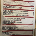 Osteria La Coopera 1945 Carta