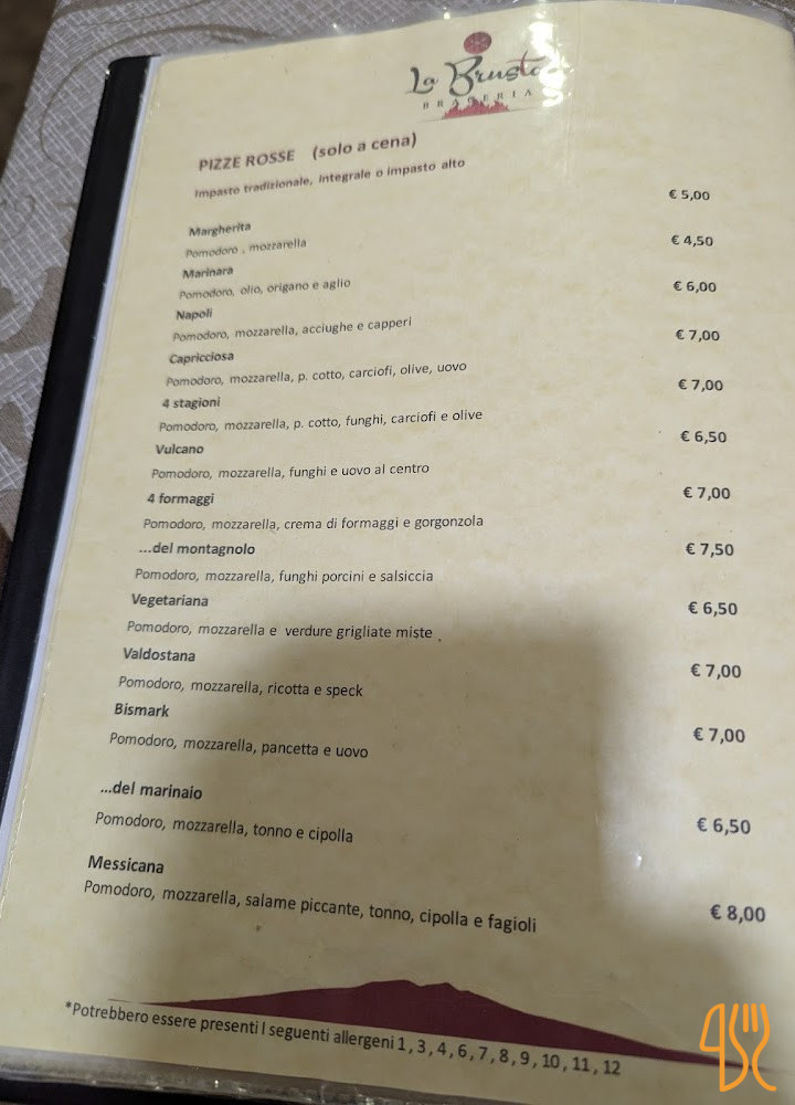 La Brusta Carte