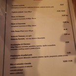 Bisteccardente Speisekarte