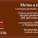Trattoria Casale Mariposa Cucina Sarda Carte