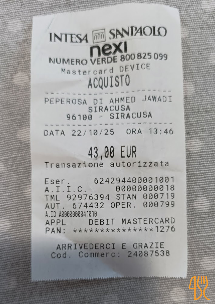 Nuovo Peperosa Carta