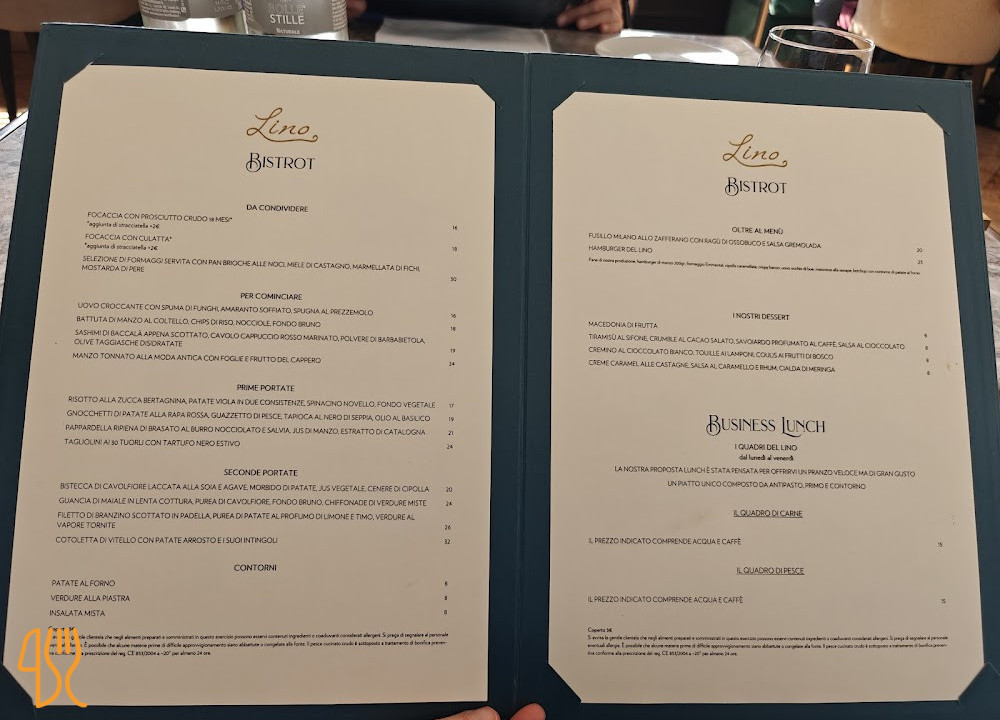Lino Bistrot E Carta
