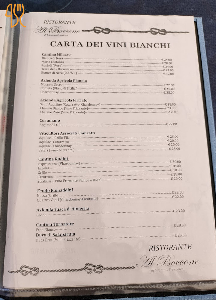 Al Boccone Carta