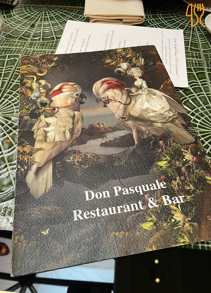 Don Pasquale Restaurant Bar Carte