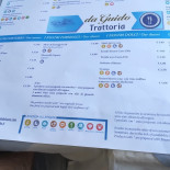 Trattoria Da Guido Carte