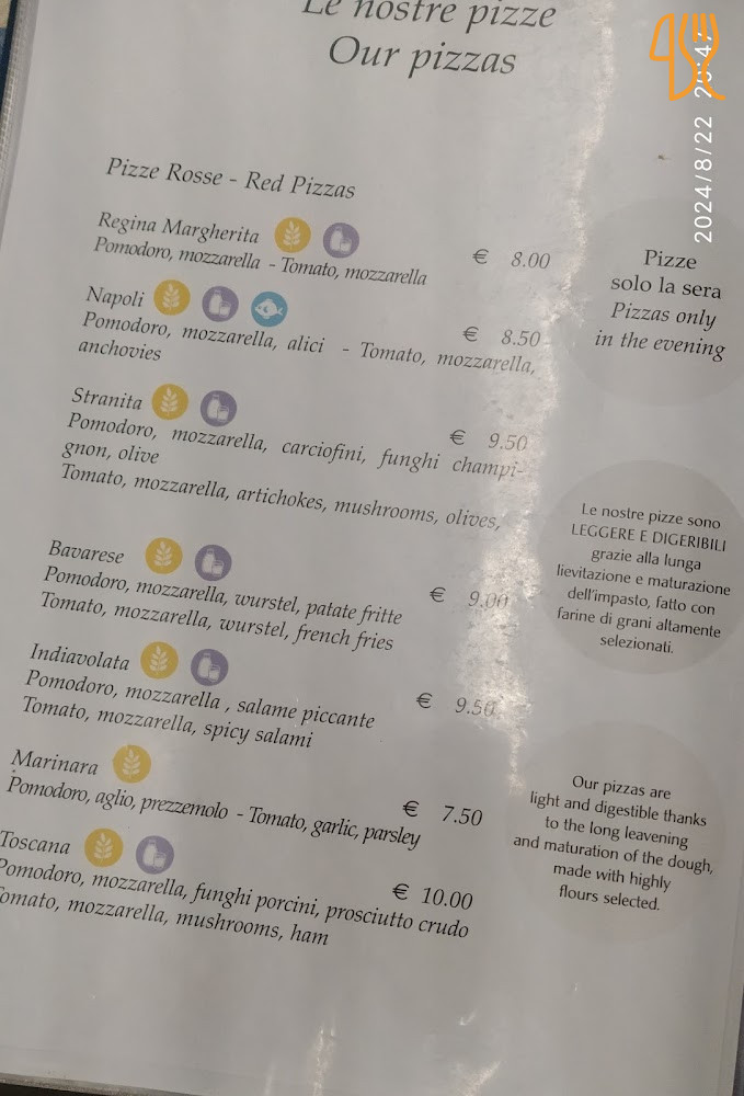 Trattoria Da Guido Carta