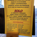 Decimo Pizzabistrot Menu