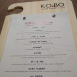 Ko.bo Food Carte