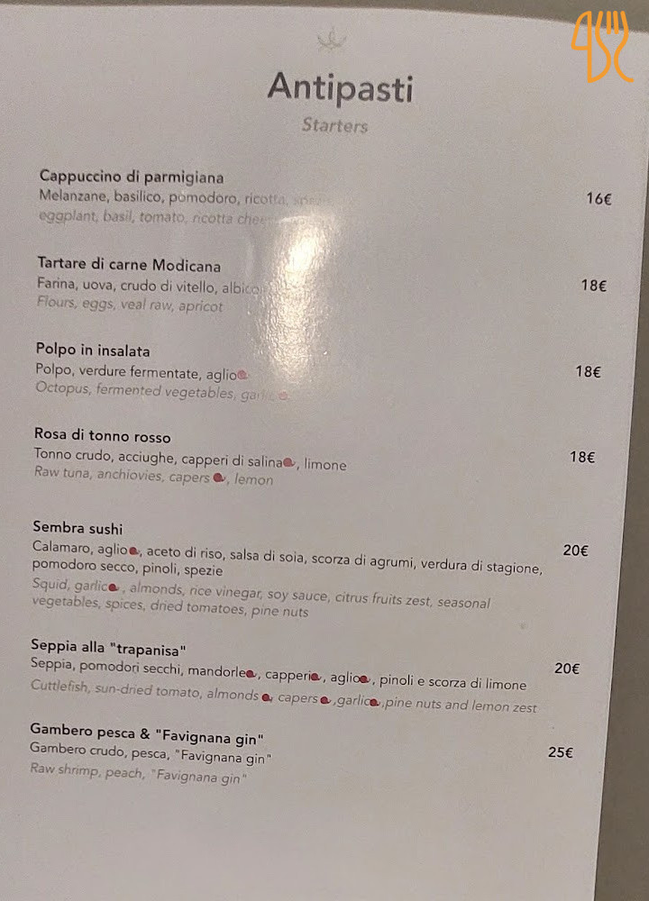 Osteria Il Moro Carte