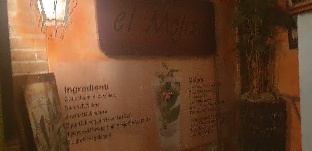 El Mojito Alma Cubana Carte