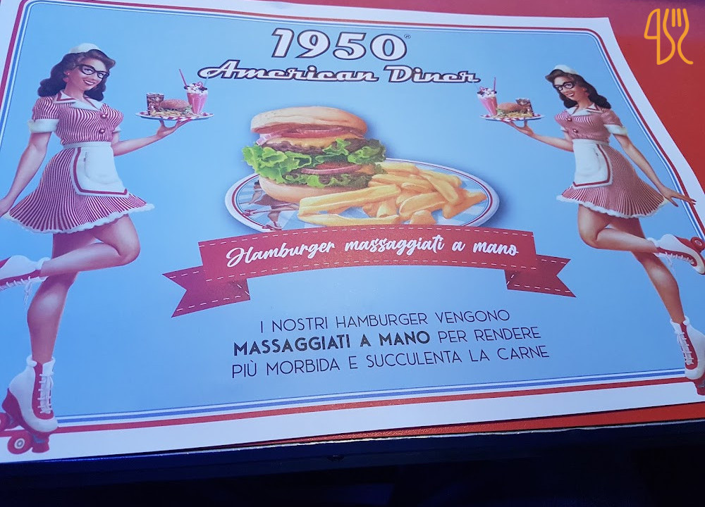 1950 American Diner Pontedera Carte