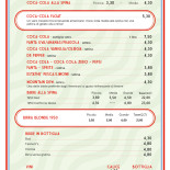 1950 American Diner Pontedera Carte