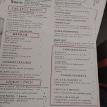 Smith's British Inglese Speisekarte