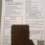 Smith's British Inglese Speisekarte