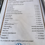 La Pesciera Carte