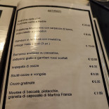 La Pesciera Speisekarte