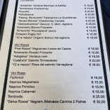 La Pesciera Speisekarte