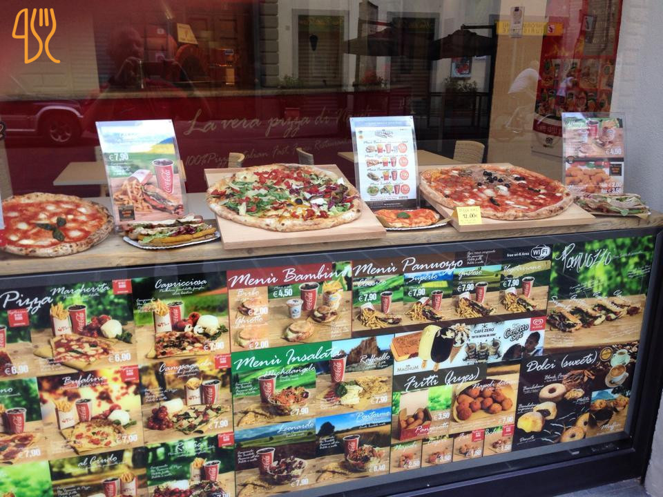 100% Pizza À l'intérieur