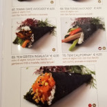 Sushi Dragon Carta