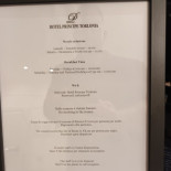 Numbs Le Bistro Carta