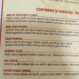 Moon Indian Palermo Speisekarte