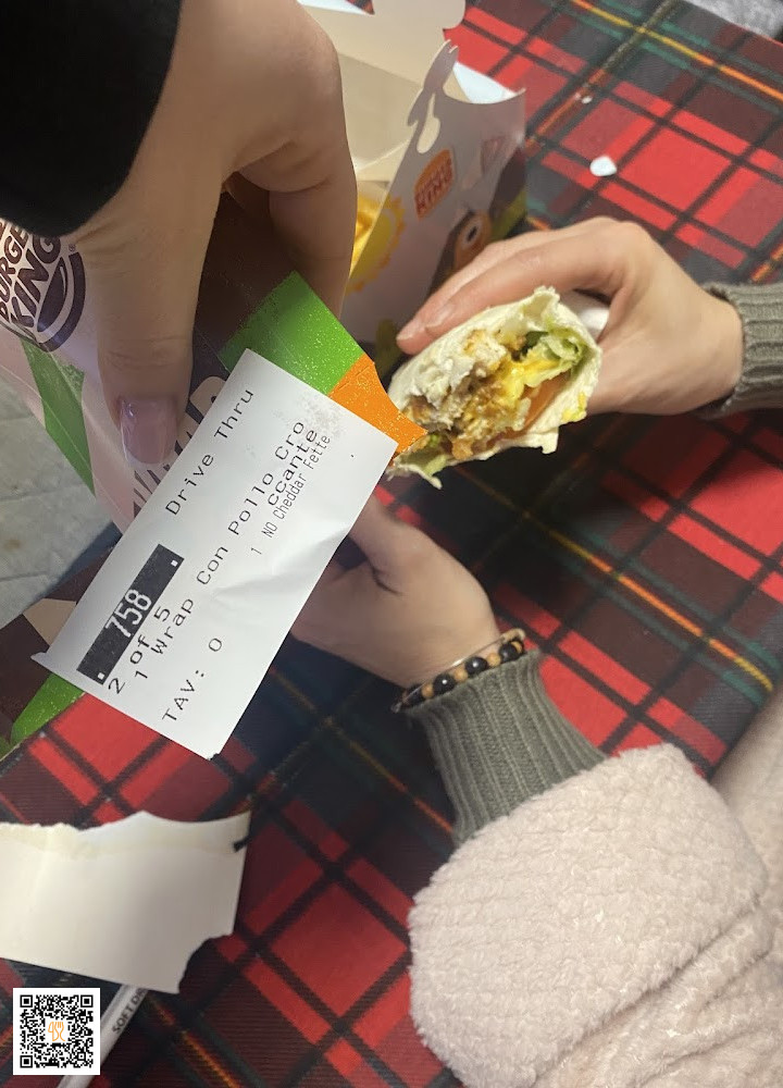 Burger King Speisekarte
