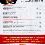 Le Tre P Speisekarte