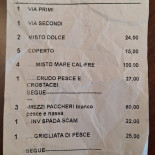 La Cascina 1899 Carte