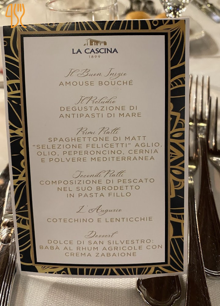 La Cascina 1899 Carta