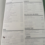 P13 Lounge Cafè Speisekarte