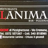 Pizzeria Lanima Speisekarte