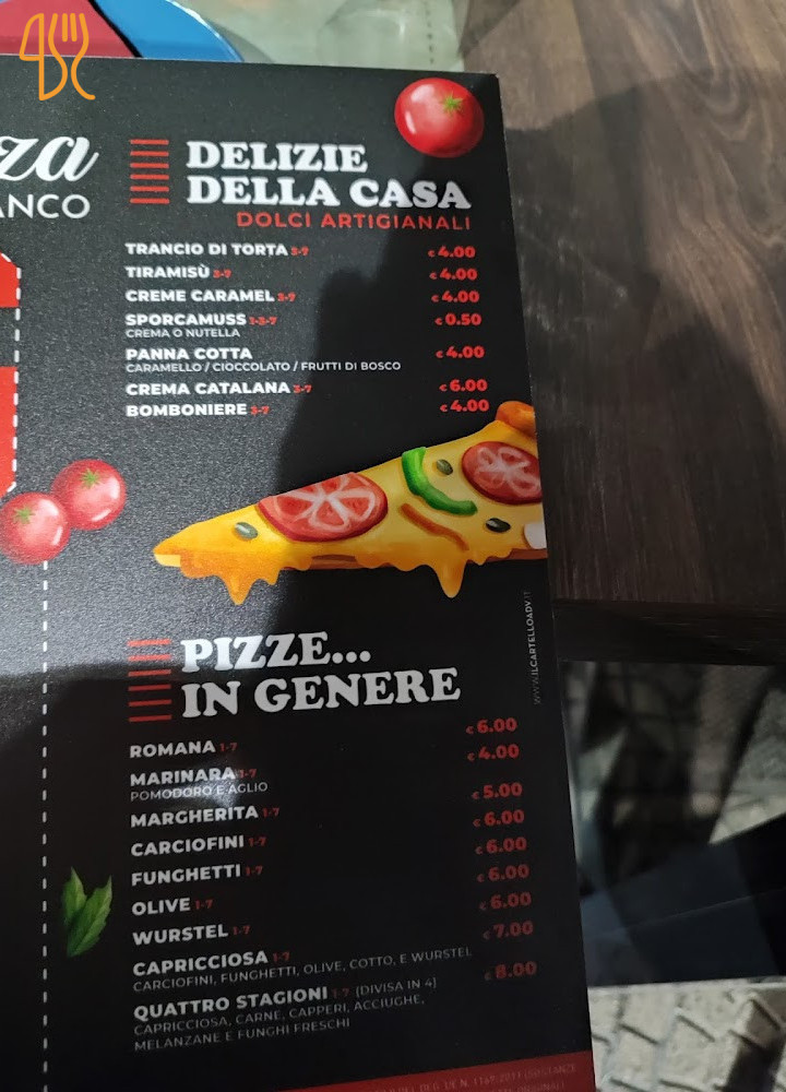 La Superpizza Speisekarte