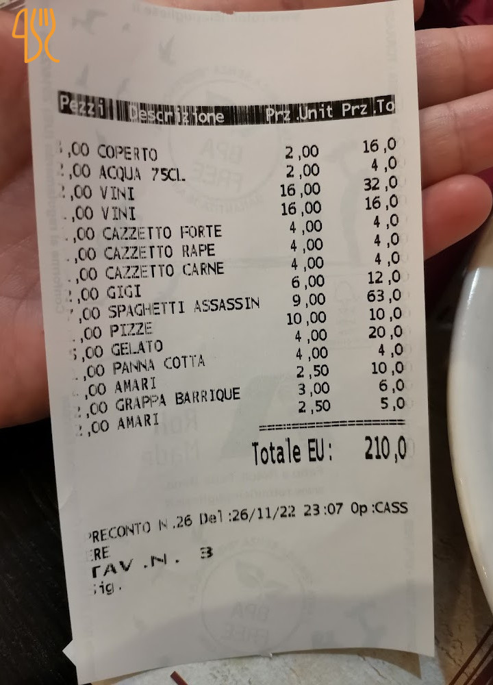 La Superpizza Speisekarte