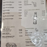 Capo Borgo Pizzeria Focacceria Speisekarte