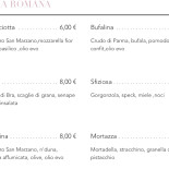 Granbar Menu
