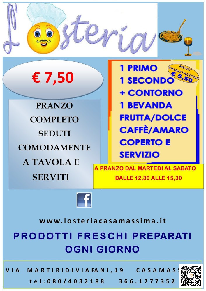 L'osteria Carte