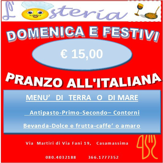 L'osteria Carta