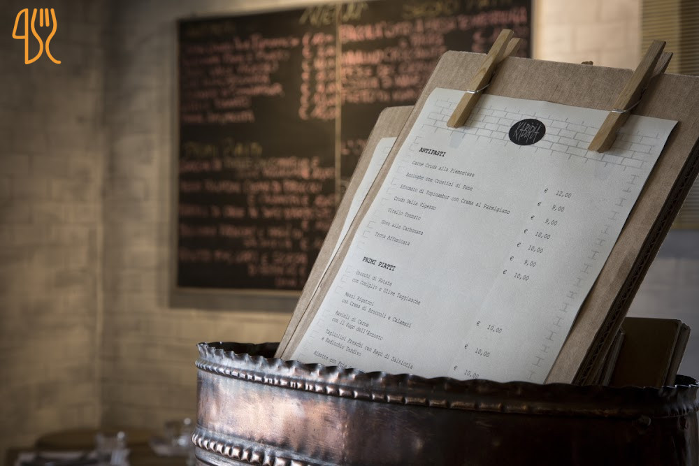 Vineria Kabiria Speisekarte