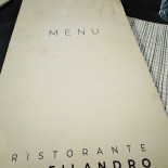 Da Filandro Menu