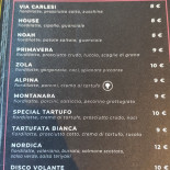 Noah Pizzeria Hamburgeria Carta